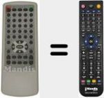 T&eacute;l&eacute;commande pour remplacer KM-112