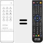 Télécommande pour remplacer KTN 3732
