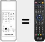 T&eacute;l&eacute;commande pour remplacer LOGICOMPUTER