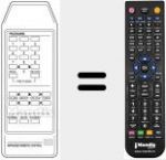 T&eacute;l&eacute;commande pour remplacer M 14 PS