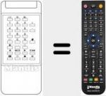 T&eacute;l&eacute;commande pour remplacer MOD.8100