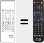 T&eacute;l&eacute;commande pour remplacer MTR 2