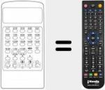 T&eacute;l&eacute;commande pour remplacer MULTIMAT 832