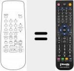 T&eacute;l&eacute;commande pour remplacer N9166