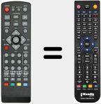 T&eacute;l&eacute;commande pour remplacer NA-G3K-BC1