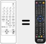 T&eacute;l&eacute;commande pour remplacer R 11 AC 4