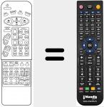 T&eacute;l&eacute;commande pour remplacer R-30 SVC