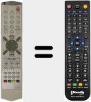 T&eacute;l&eacute;commande pour remplacer R-52C03