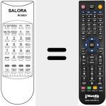 T&eacute;l&eacute;commande pour remplacer RC 0821