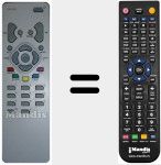 T&eacute;l&eacute;commande pour remplacer RC 111 TA1G