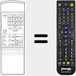 T&eacute;l&eacute;commande pour remplacer RC 322