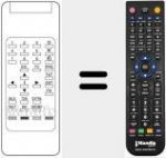 Télécommande pour remplacer RC 511