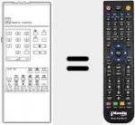T&eacute;l&eacute;commande pour remplacer RC 5352