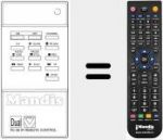 T&eacute;l&eacute;commande pour remplacer RC 96