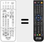 T&eacute;l&eacute;commande pour remplacer RC 9800