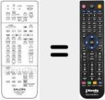 T&eacute;l&eacute;commande pour remplacer RC 9900