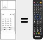 T&eacute;l&eacute;commande pour remplacer RCS 6292.1