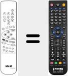 Télécommande pour remplacer RCS 702