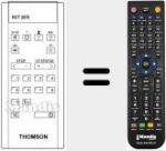 T&eacute;l&eacute;commande pour remplacer RCT 2070
