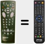 T&eacute;l&eacute;commande pour remplacer RCT 2100