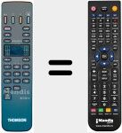 T&eacute;l&eacute;commande pour remplacer RCT 3016