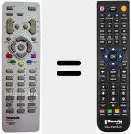 T&eacute;l&eacute;commande pour remplacer RCT 311 DA1