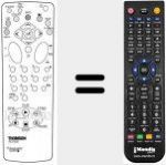 Télécommande pour remplacer RCV 300
