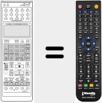 T&eacute;l&eacute;commande pour remplacer RC 8830