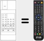 T&eacute;l&eacute;commande pour remplacer RCS 9085