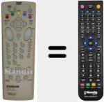 T&eacute;l&eacute;commande pour remplacer RCT 110 DA 1