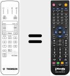 T&eacute;l&eacute;commande pour remplacer RCT 3002