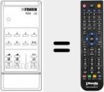 T&eacute;l&eacute;commande pour remplacer REM-20