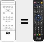 T&eacute;l&eacute;commande pour remplacer RHT 04