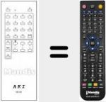 T&eacute;l&eacute;commande pour remplacer RM-383