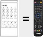 T&eacute;l&eacute;commande pour remplacer PL 200