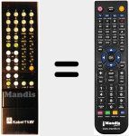 T&eacute;l&eacute;commande pour remplacer SAHT 2000