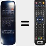 T&eacute;l&eacute;commande pour remplacer SB-2001