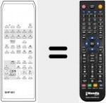 Télécommande pour remplacer SHP 501