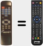 T&eacute;l&eacute;commande pour remplacer SIRIUS 490