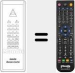 T&eacute;l&eacute;commande pour remplacer SS 9000 ASTRA