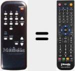 T&eacute;l&eacute;commande pour remplacer SPP-250