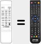 Télécommande pour remplacer SRD 14 (10257030)
