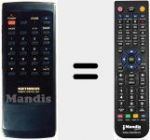 T&eacute;l&eacute;commande pour remplacer STR 2050