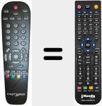 Comandament a dist&agrave;ncia substitut de SWP-3556WC-TSA