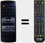 T&eacute;l&eacute;commande pour remplacer IRC 200