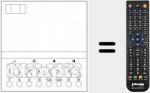Télécommande pour remplacer T 716