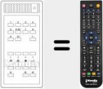 T&eacute;l&eacute;commande pour remplacer T 719