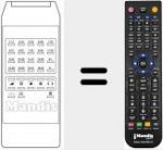 T&eacute;l&eacute;commande pour remplacer T 819
