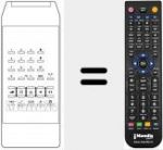 Télécommande pour remplacer T 859