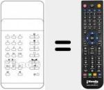 T&eacute;l&eacute;commande pour remplacer TC 132